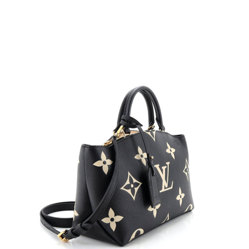 Petit Palais Handbag Bicolor Monogram Empreinte Giant