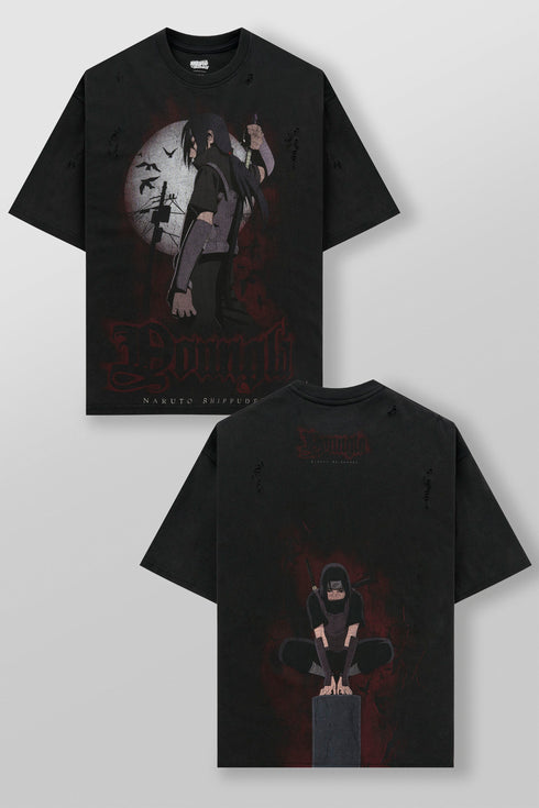4318 - Naruto Distressed Tees