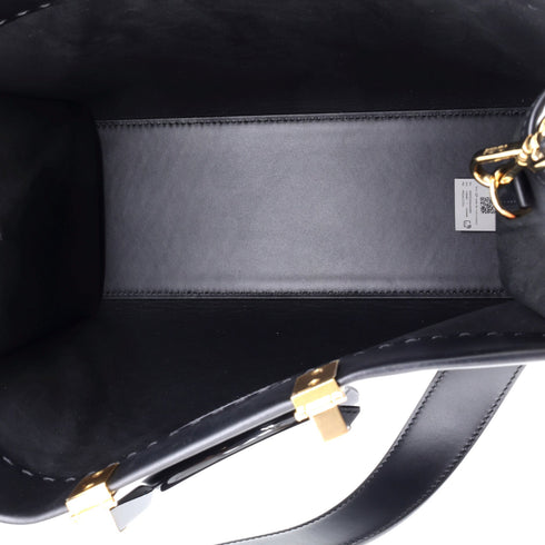 x Versace Fendace Convertible Sunshine Shopper Tote Printed Leather Medium