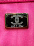Twist Your Buttons Flap Bag Quilted Caviar Small