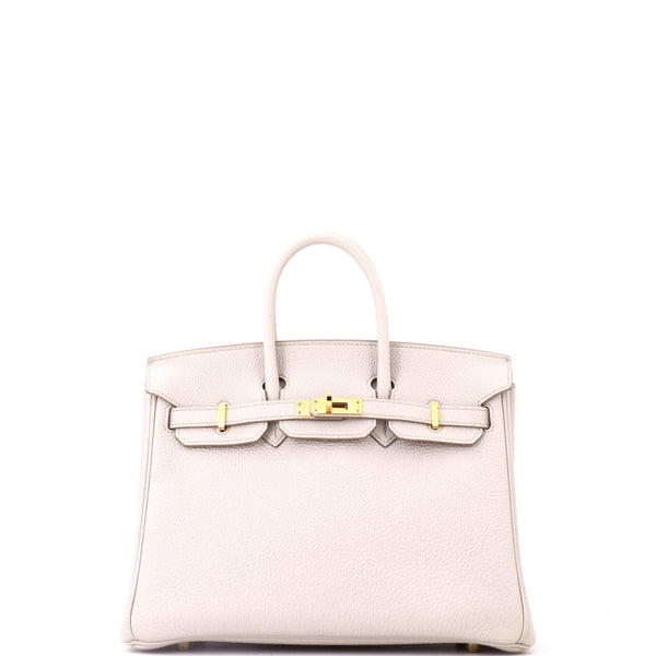 Birkin Handbag Béton Togo with Gold Hardware 25