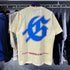 Godspeed T-shirts Convenience Store White Car Printing Cotton Casual Short Sleeve Men's and Women's