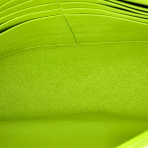Car Hybrid Wallet with Strap Embossed Leather