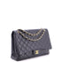 Classic Single Flap Bag Quilted Caviar Maxi