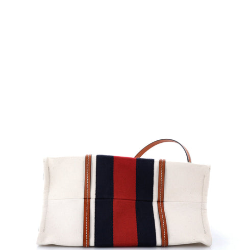 Interlocking G Web Tote Canvas Medium