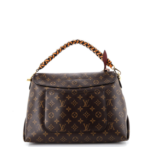 Braided Handle Beaubourg Handbag Monogram Canvas MM