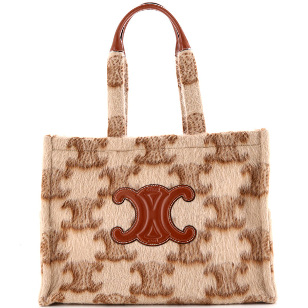 Cabas Thais Tote Triomphe Wool Large