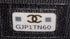 Boy Flap Card Holder on Chain Quilted Caviar