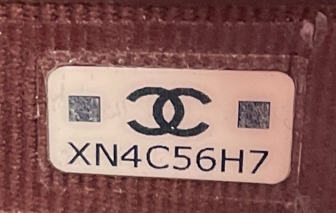 CC Gusset Classic Flap Wallet Quilted Caviar Long