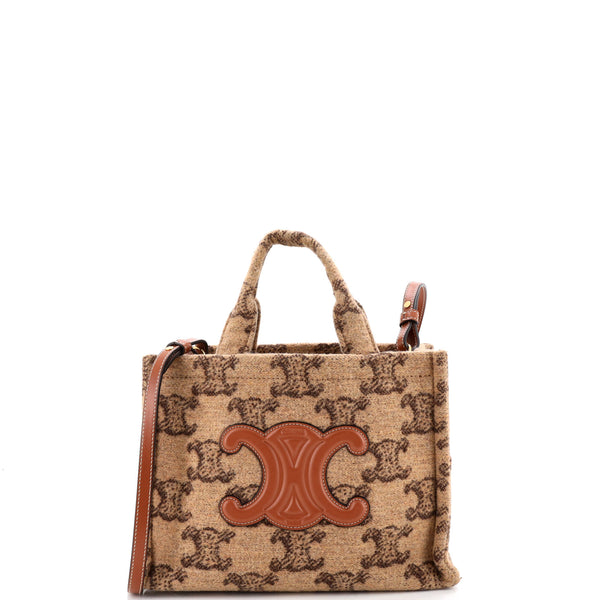 Cabas Thais Tote Triomphe Wool Small