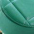 19 Round Clutch with Chain Quilted Leather