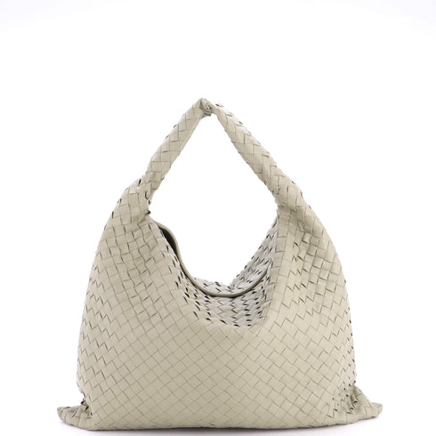 Hop Hobo Intrecciato Leather Large
