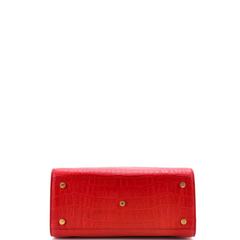 Sac de Jour NM Bag Crocodile Embossed Leather Small
