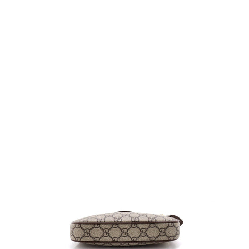 Ophidia Charm Shoulder Bag GG Coated Canvas with Leather Mini