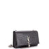 Classic Monogram Tassel Crossbody Bag Crocodile Embossed Leather Medium