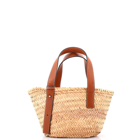 Basket Tote Raffia Small