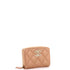 Multichain CC Zip Coin Purse Quilted Caviar Small
