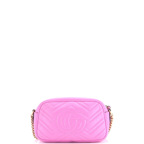 GG Marmont Shoulder Bag Matelasse Leather Small