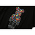 Bape Bearbrick T-Shirt Spring And Summer Leisure Loose Classic Cartoon Print