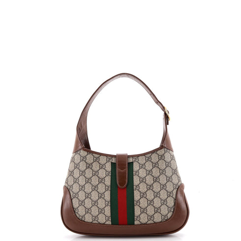 Jackie 1961 Hobo GG Coated Canvas Small