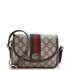 Ophidia Flap Shoulder Bag GG Coated Canvas Mini