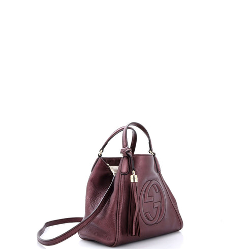 Soho Convertible Shoulder Bag Leather Small