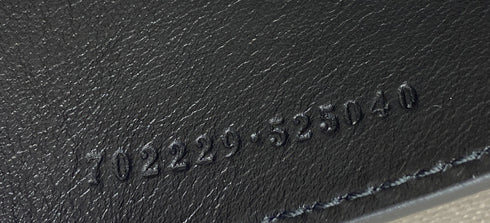 Dome Chain Zip Shoulder Bag GG Matelasse Leather Small