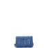 Pearl Crush Wallet on Chain Quilted Denim
