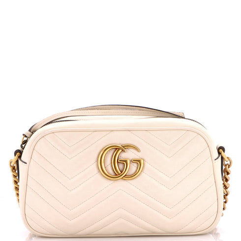 GG Marmont Shoulder Bag Matelasse Leather Small