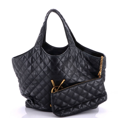 Icare Shopping Tote Quilted Leather Maxi