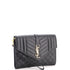 Classic Monogram Envelope Wristlet Clutch Mixed Matelasse Leather