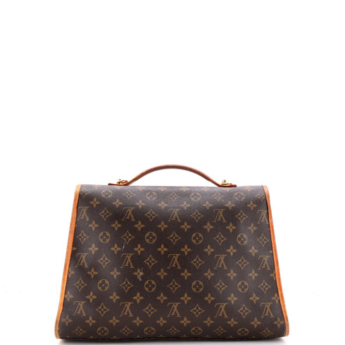 Beverly Briefcase Monogram Canvas GM