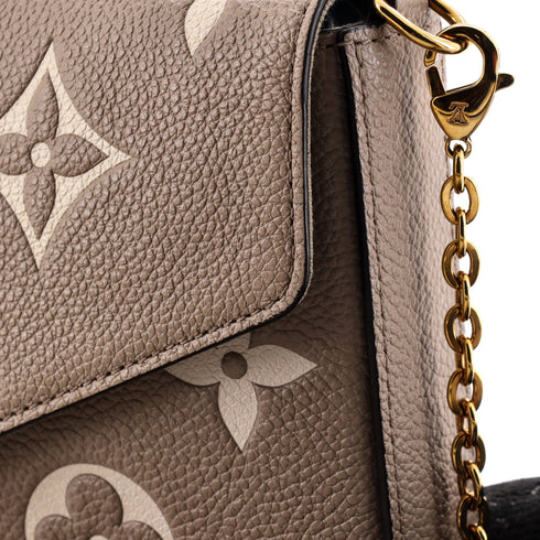 Felicie Pochette Bicolor Monogram Empreinte Giant