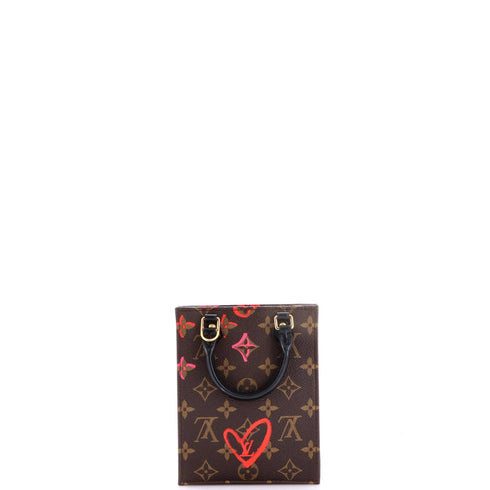 Petit Sac Plat Bag Limited Edition Fall in Love Monogram Canvas