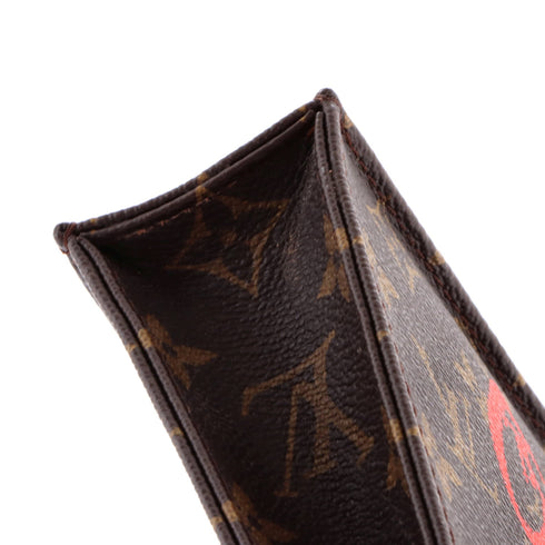 Petit Sac Plat Bag Limited Edition Fall in Love Monogram Canvas