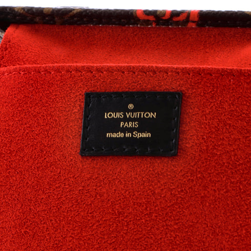 Petit Sac Plat Bag Limited Edition Fall in Love Monogram Canvas