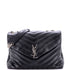 Loulou Shoulder Bag Matelasse Chevron Leather Medium