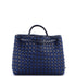 Andiamo Top Handle Bag Intrecciato Nappa and Denim Medium