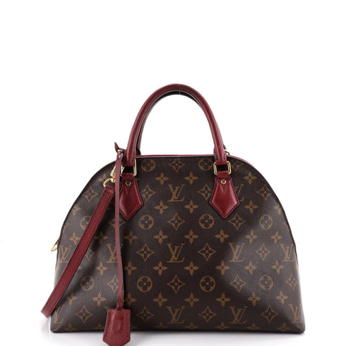 Alma BNB Handbag Monogram Canvas with Leather