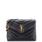 Loulou Shoulder Bag Matelasse Chevron Leather Small
