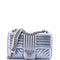 Chain Flap Shoulder Bag Diagramme Quilted Leather Medium