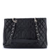 Grand Shopping Tote Quilted Caviar