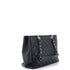 Grand Shopping Tote Quilted Caviar