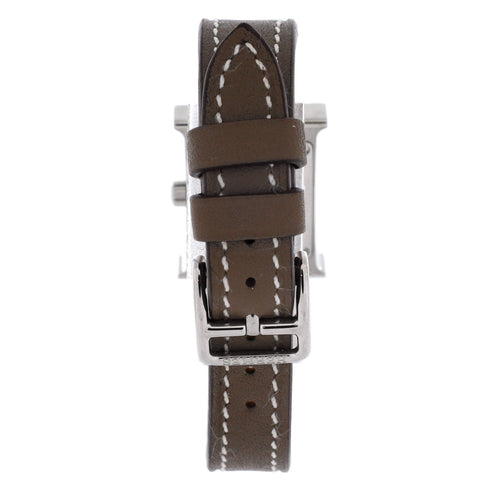 Heure H Quartz Watch Stainless Steel and Leather 17
