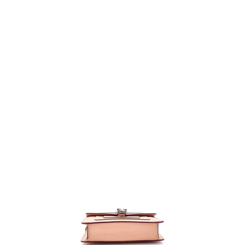 Serpenti Forever Square Shoulder Bag Leather Small