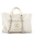 Deauville Tote Raffia with Glitter Detail Medium