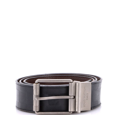 Buckle Reversible Belt Damier Infini Leather Wide 105