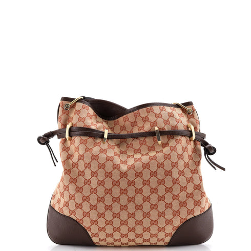 Horsebit 1955 Messenger Bag GG Canvas Large