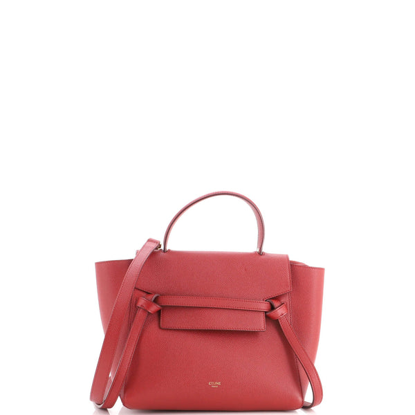 Belt Bag Textured Leather Nano