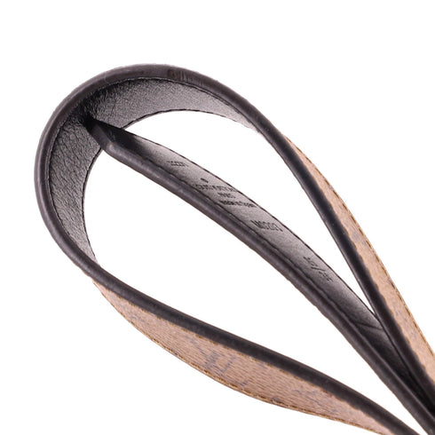 Dauphine Reversible Belt Reverse Monogram Canvas and Leather Thin